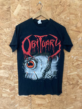 Vintage 00s Obituary Cause of death double side print hardcore metal t-shirt size small